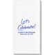 Fun Let's Celebrate Luxury Deville Guest Towels Image 2 of 6